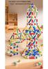 Cross-border Telescopic Twist Magnetic Building Blocks for Kids - Educational, Large Particle Assembly