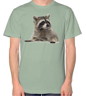 T-shirt Raton Laveur Hommes Femmes Unisexe Haut