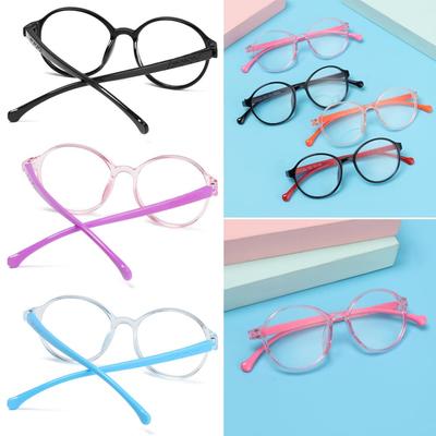 Girls Computer Online Classes Ultra Light Frame Kids Glasses Comfortable Eyeglasses Anti-blue Light