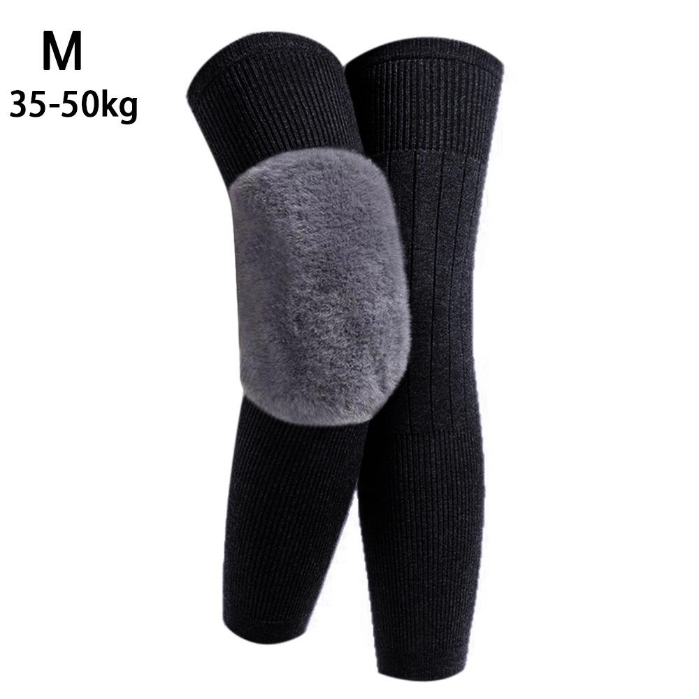 Thickened Winter Knee Pads Plus Velvet Leg Sleeves New Knee Support Unisex