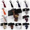 Adjustable Lazy Men Knot-free Tie Flat Head Automatic Zipper Necktie  Suit Accessories