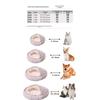 Winter Warmth Soft Fleece Lined Semi-Enclosed Plush Pet Nest for Cats