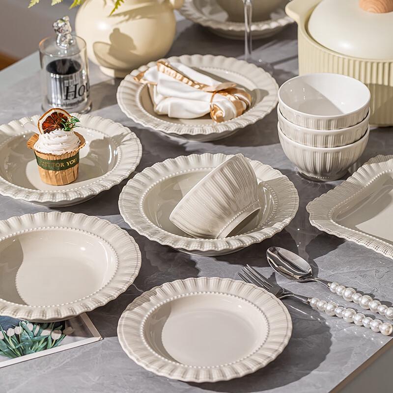 Mode Lanca Light Luxury Nordic Ceramic Dinnerware Set
