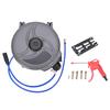 Air Hose Reel 10mmx15m Auto Rewind Retractable Air Hose Reel with Self Locking Quick Connector