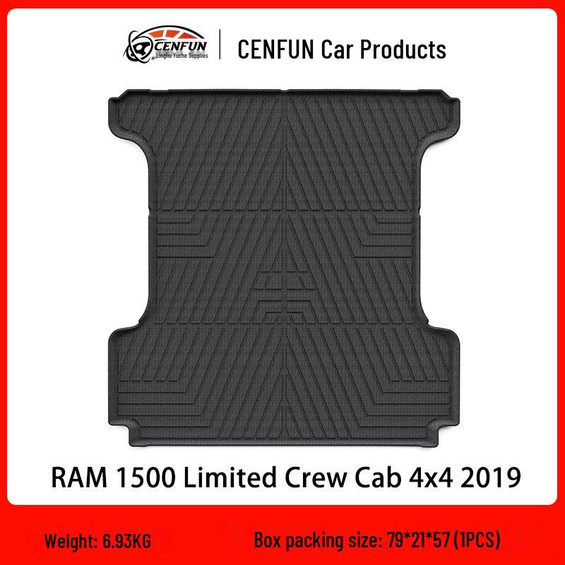 Allwetter-Heckklappen- und Ladeflächenmatte für amerikanische Pick-up-Trucks