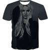 Women/men Summer Fashion 3D Britney Printing T Shirt Casual Short Sleeve Tops Tee Sports Wear Unisex Kids Summer T Shirt