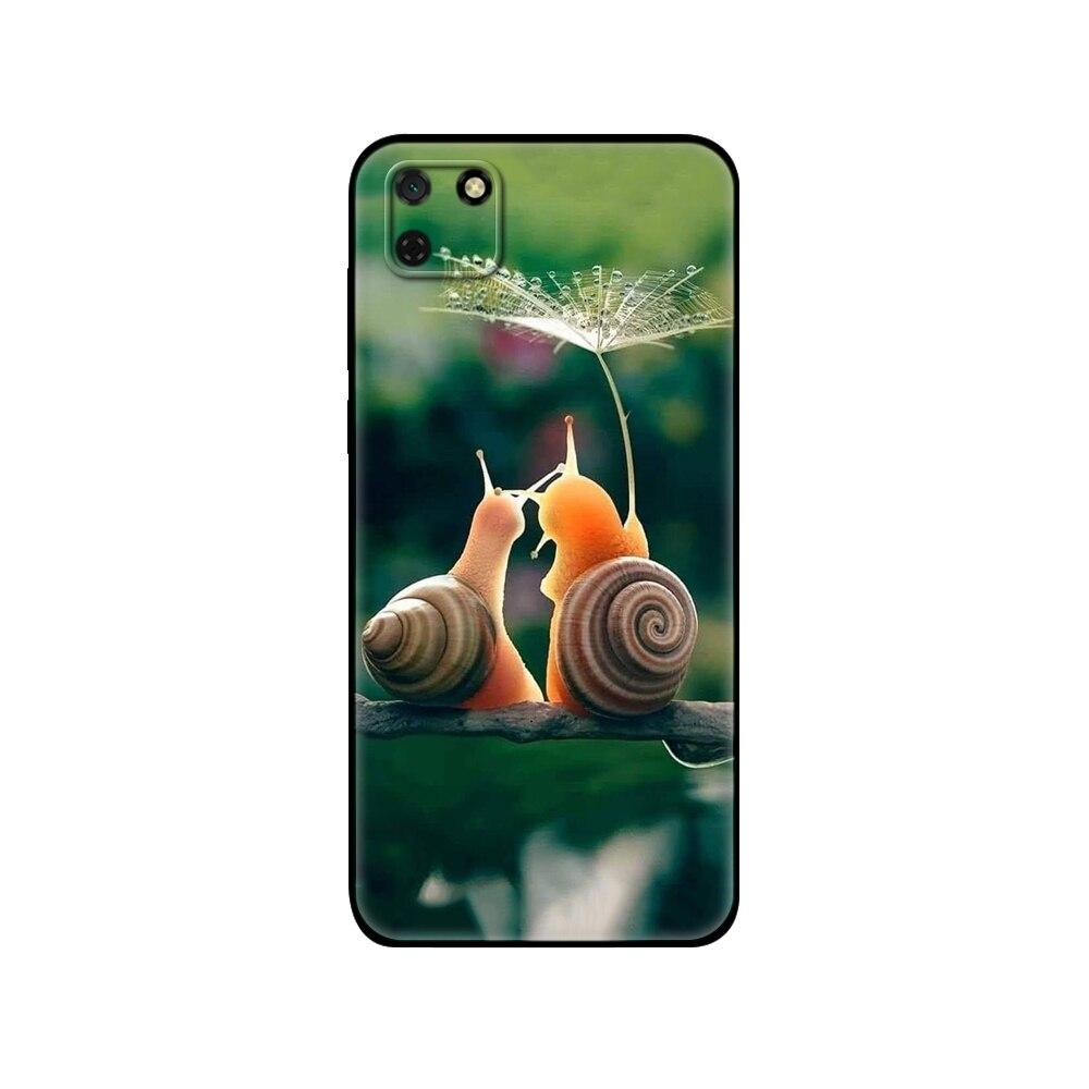 For HONOR 9S Case 5.45" Soft Silicon Tpu Phone Cover On Huawei Honor 9S 9 S DUA-LX9 Back Funda Black Tpu Case