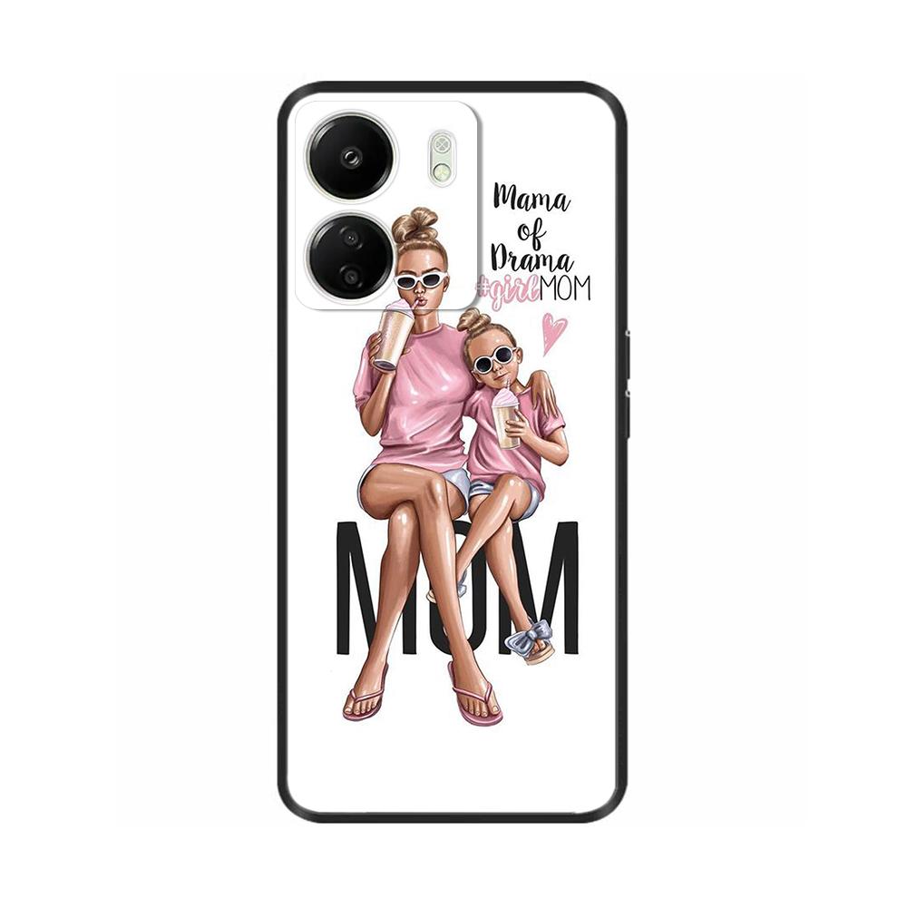 Case For Poco C65 Case 6.74" Black Soft Silicone Cover For POCO C65 C 65 PocoC65 Coque For Xiaomi Poco C65 Phone Cases Fundas
