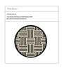 Thickened Non-slip Round Rug for Coffee Table, Bedroom, or Study Chair - Dustproof Floor Mat