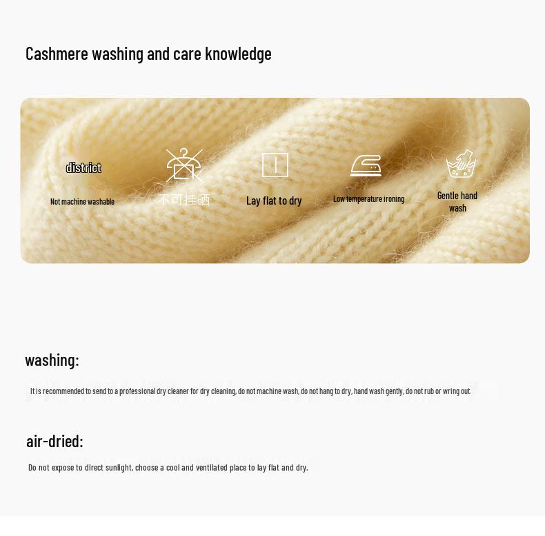 Cashmere Women's Round Neck Cardigan - 2026 Autumn/Winter, Single-Breasted, Solid Color, Versatile, Warm Outerwear.