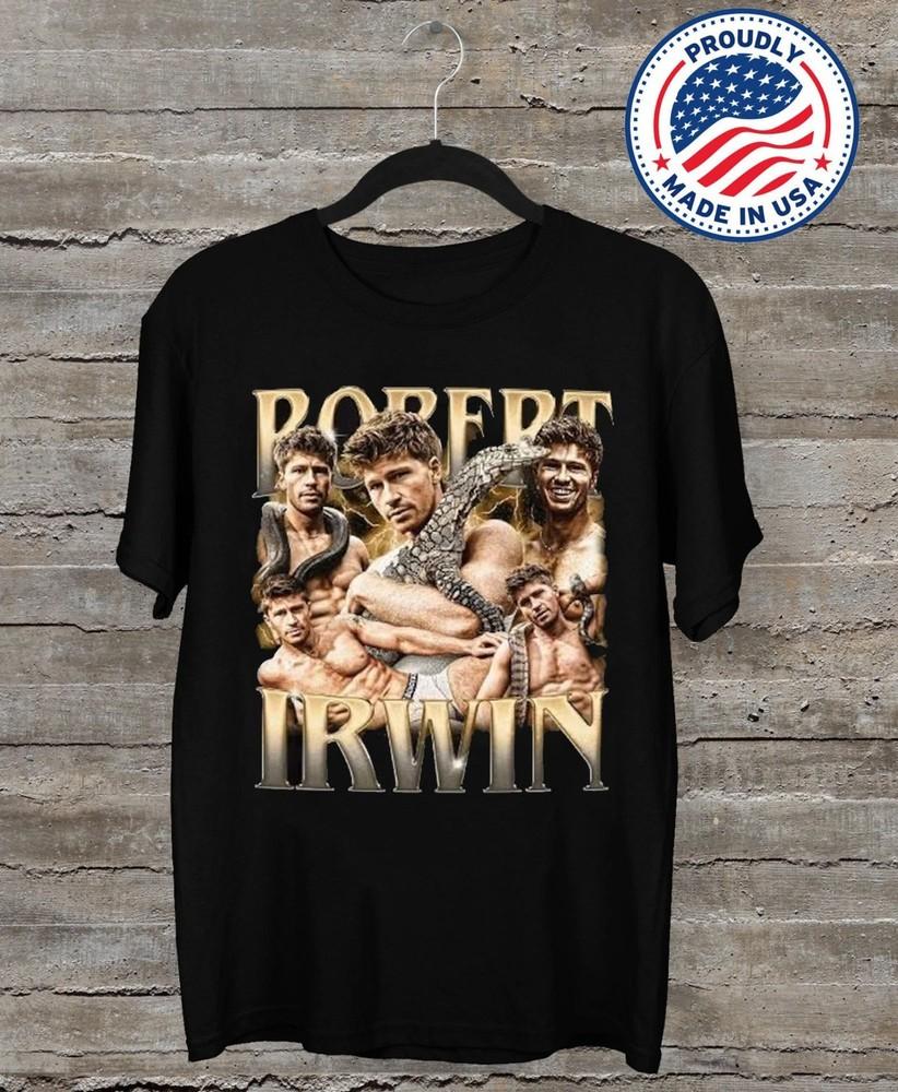 Robert Irwin Vintage 90s TShirt fan gift Unisex T-Shirt S