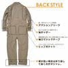 Prono Long Sleeve Cargo Jumpsuit for Work Cotton Dark [Prono] 116-420P (100% Jumpsuit) / (S, Navy)