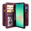 For Samsung Galaxy A17 5G/A17 4G/A26 5G/A16 5G/A16 4G Leather Case with 10 Card Holder Phone Cover Stand
