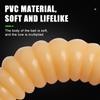 50pcs/bag/100pcs mini Bread Worm Lure worm Bait Maggot Luminous Maggot Grub Soft Fishing Lure with Fishy Smell and Musky Smell