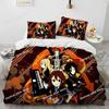 3D Anime K-ON Cute Kawaii Girl Bedding Set Printed Single Comforter Quilt Duvet Cover Pillow Case 3 Pieces Sets Kids Adult Size