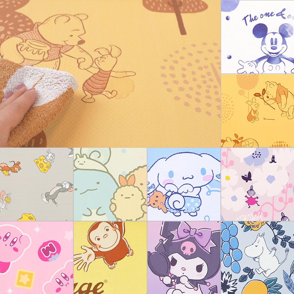 Marushin Kitchen Disney Mickey Mouse Dot 2225074700 Mat, Pattern, Wipeable, Water-Repellent, Non-Slip, PVC,