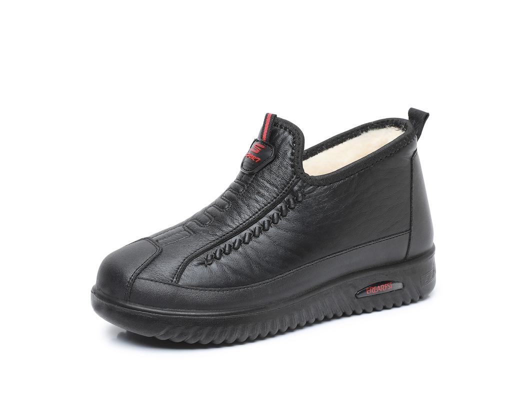 Shoes women's winter new women's shoes warm casual velvet thickened warm versatile mother shoes
