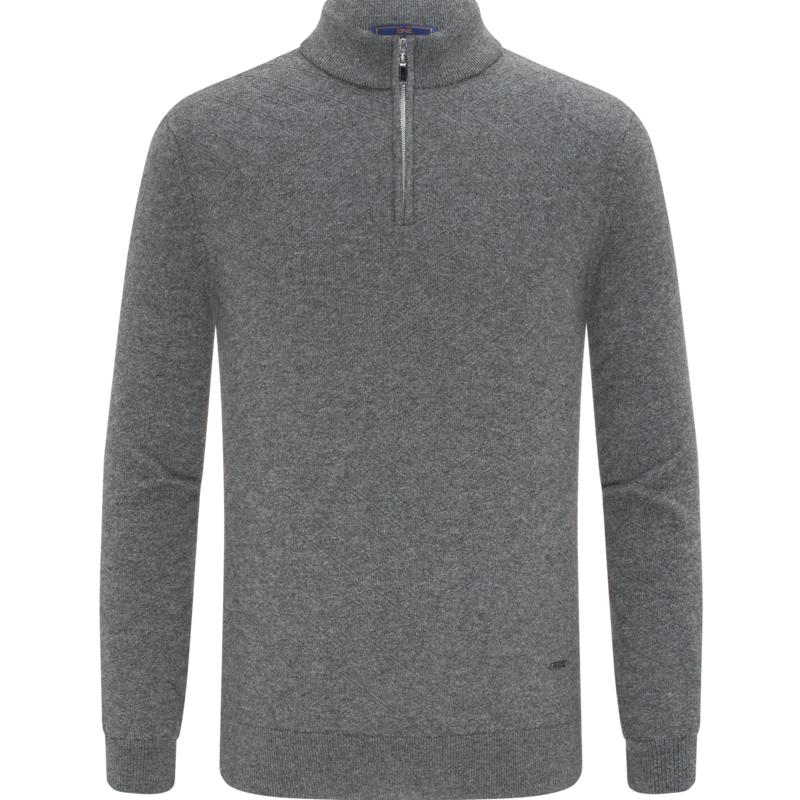 

EMZ Erdos Мужской свитер из шерсти, кашемира и шелка в стиле business casual XL