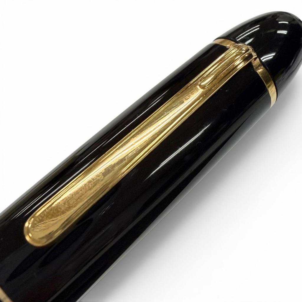 Very Good MONTBLANC fountain pen Meisterstück 149 70s White Star black 14K mens Used