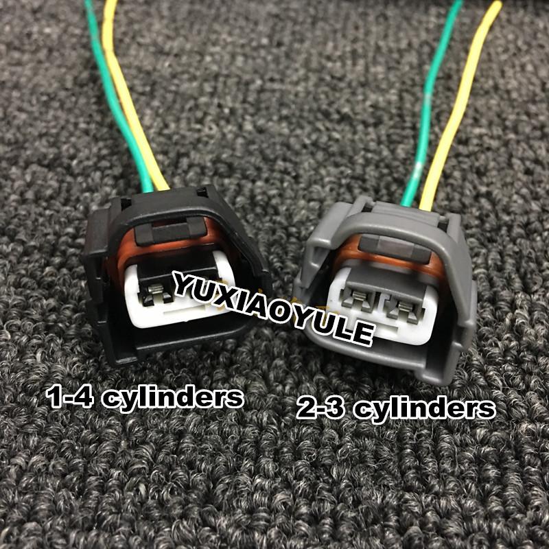 

2/4/10sets/lot 2 Pin/Way Ignition Coil Plug High Pressure Bag Connector Socket Housing With Pigtail For Hyundai Kia Accent 2sets