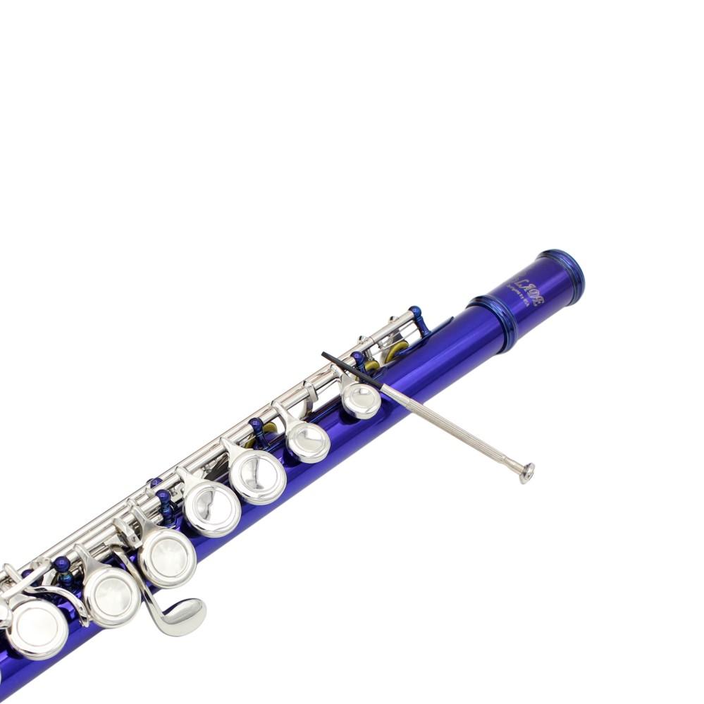 Western Concert Fløyte Cupronikkel Nicke Plated 16 hull C Key Treblåseinstrument med rengjøring