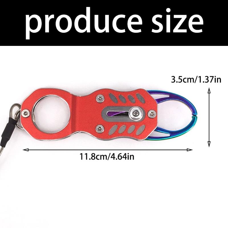 Compacts Fishing Pliers Corrosions Resistant Stainless Steel Antislip Handle For Outdoor Fishing Enthusiasts