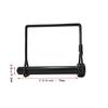 2 Pack 3/8 X 2-3/4 Trailer Hitch Pin Heavy-Duty Black Zinc Steel Hitch Lock Pin With Secure Clip Coupler Locking Pin For Towing Truck Tractor PTO