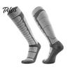 Comfortable Compression Socks for Skiing Unisex Cotton Ski Women Men, Thermal Snowboard Socks, Non Slip Soft Cold Weather Cuff Winter Warm