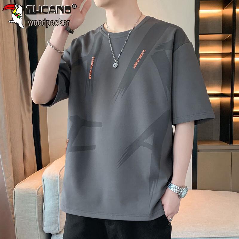 TUCANO Men s Loose Fit Round Neck T-Shirt XL