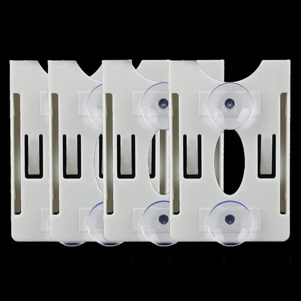 Car Card Sleeve Parking Ticket Suction Cup Clip Holder Auto Fastener Windscreen Park Card Organizer Stickers ID IC Clip Covers