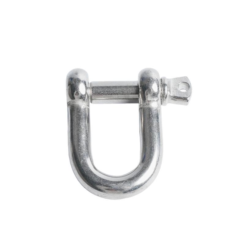 Stainless Steel U-Type Bow Shackle for Lifting and Wire Rope Chain