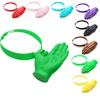 Adjustable Palm-sized Sun Hat 3D Printing Funny Sunshade Cap Outdoor Beach Hat  Outdoor Activities