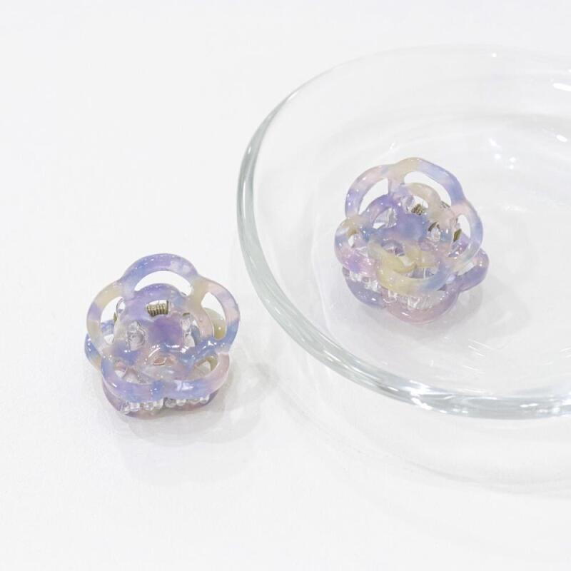 Women s Rose Flower Mini Hair Clip A24194_1