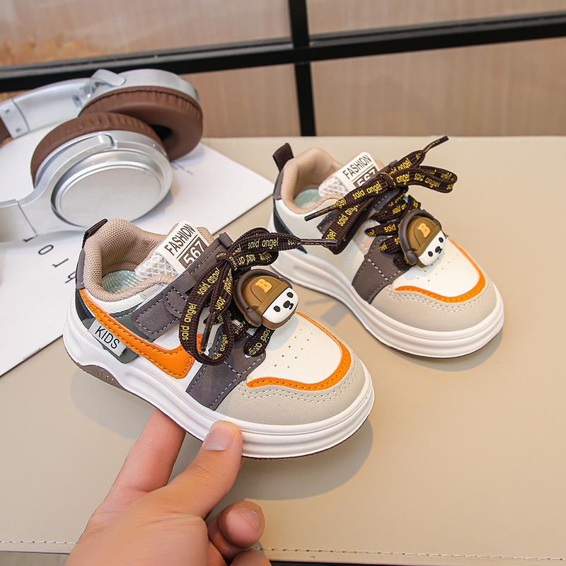 

Boys shoes 2025 new summer children s sports shoes boys leather board shoes trendy autumn students light fashion 21