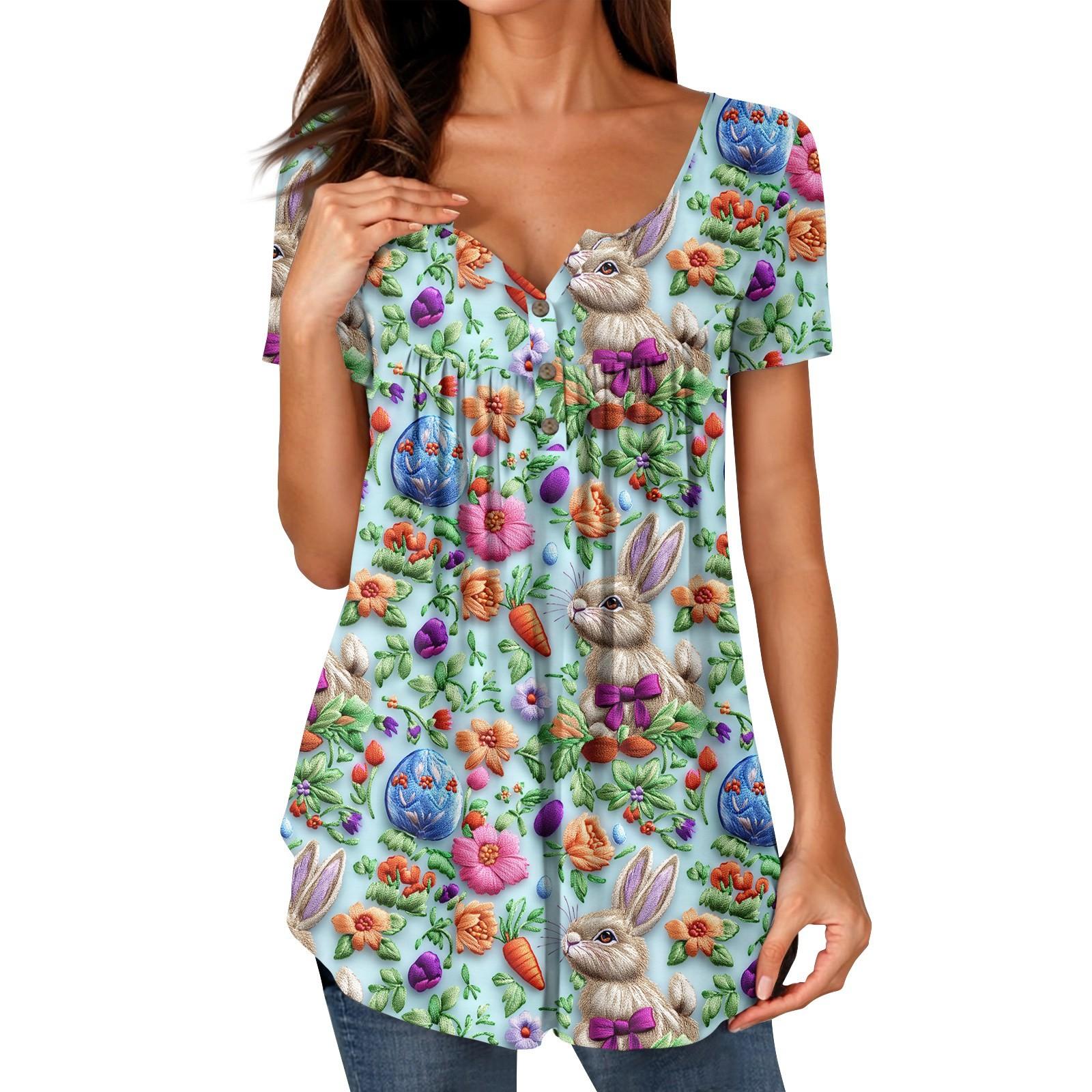 

Женские туники, топы, нарядные, повседневные, летние, с принтом, рубашки с коротким рукавом, свободный крой, плиссированный топ в стиле бохо XL фиолетовый