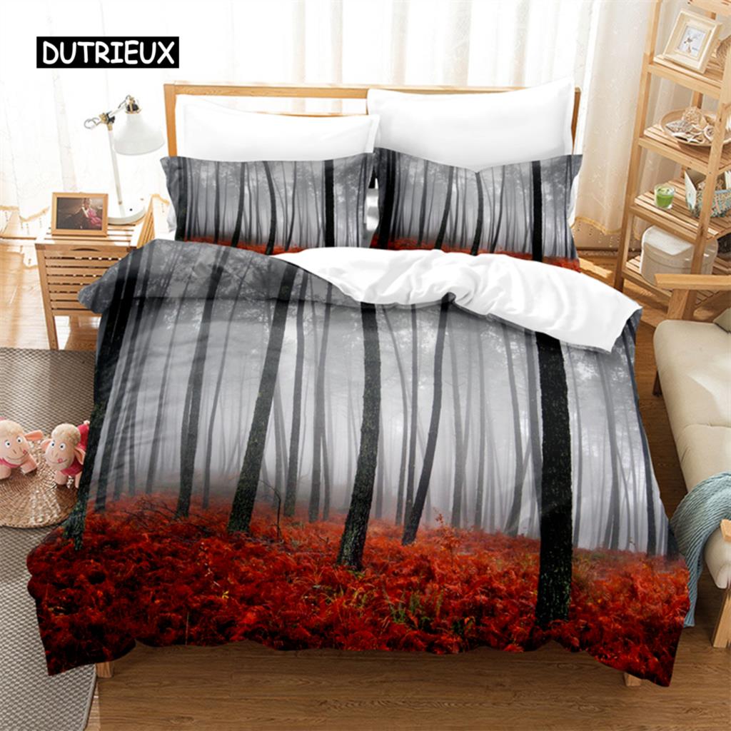 Creative Leaves Bedding Set Duvet Cover Set 3d Bedding Digital Printing Bed Linen Queen Size Bedding Set Fashion Design