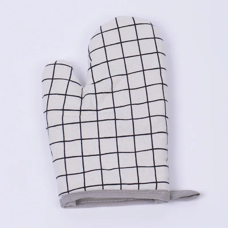 1pc Kitchen Potholders Pad And Stove Oven Gloves Mitts Heat Resistant Thermal Anti-heat Take Hot Pot Cooking Baking Gloves Tools