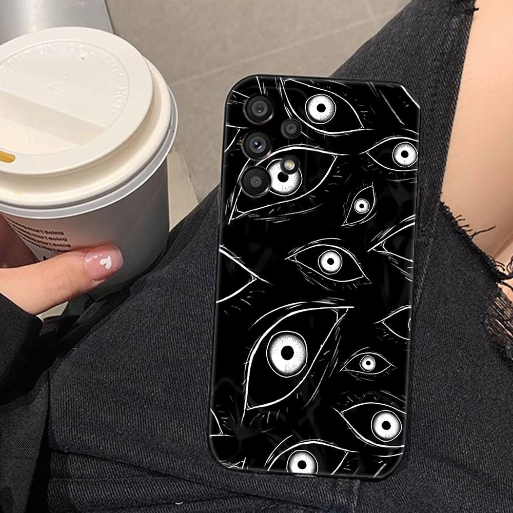 

The Lucky Eye The Demon Phone Case For Samsung A73 A72 A71 A57 A56 A55 A54 A53 A52 A51 A37 A36 A33 A32 A23 A22 A16 A15 A14 Case Samsung A26 5G