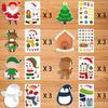 72pcs DIY Christmas Tree Decoration Set Homemade 2D Christmas-theme Ornament Craft With Stickers For Kids Adults Tree Holiday