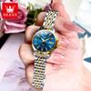 OLEVS Women Watch Luxury Brand Diamond Quartz Watch Fashion Automatic Calendar Waterproof Women Watch