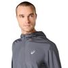 Running Wear SILVER JACKET 2011D235 020 S [ASICS] Men's (CARRIER GREY)