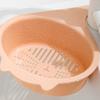 Drain Basket Multifunctional Anti-clogging Fine Mesh Hole Cartoon Cat Fruits Vegetables Draining And Storing Basket Kitchen Tools