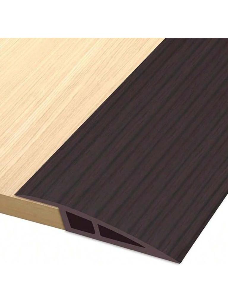 1pc 1/2m Carpet to Tile Floor Transition Strip Wear-resistant Self Adhesive Threshold Ramp PVC Cuttable Edging Trim Household