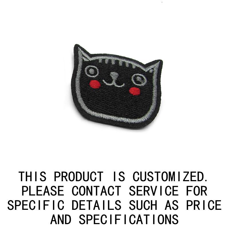 Low MOQ Personalized Embroidery Woven Tag Custom Patches According to customer s request