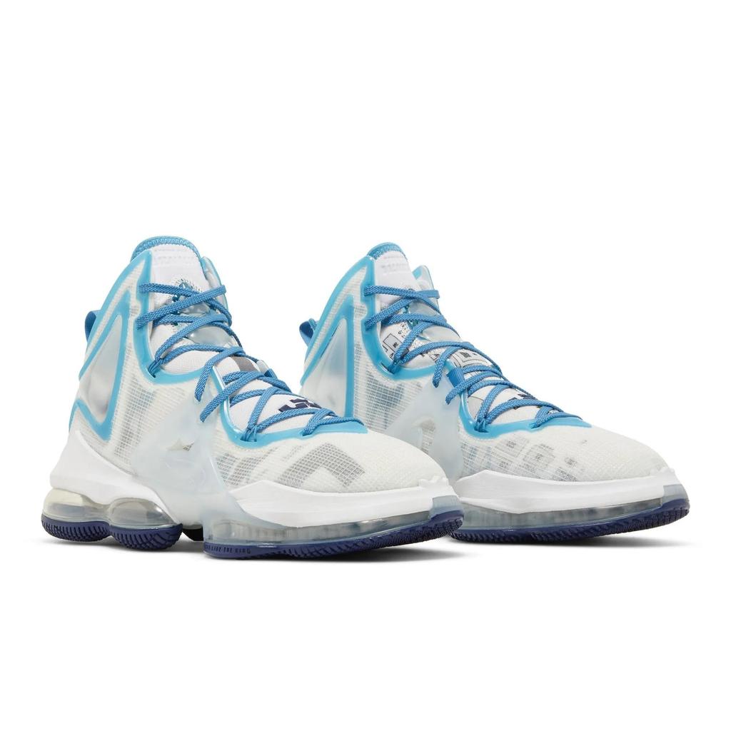 Nike LeBron 19 EP 'Sweatsuit' (Unisex) White / Dutch Blue / Blue Void Basketball Shoes DC9342 100