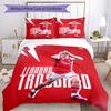 Arsenal Football Player Bedding Set Perfect For Dormitory Lightweight Christmas Gift