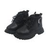 Autumn/Winter Children Boots Boys Girls Leather Ankle Boots Buckle Fashion Non-slip Warm Handsome Kids Boots Shoes E08241