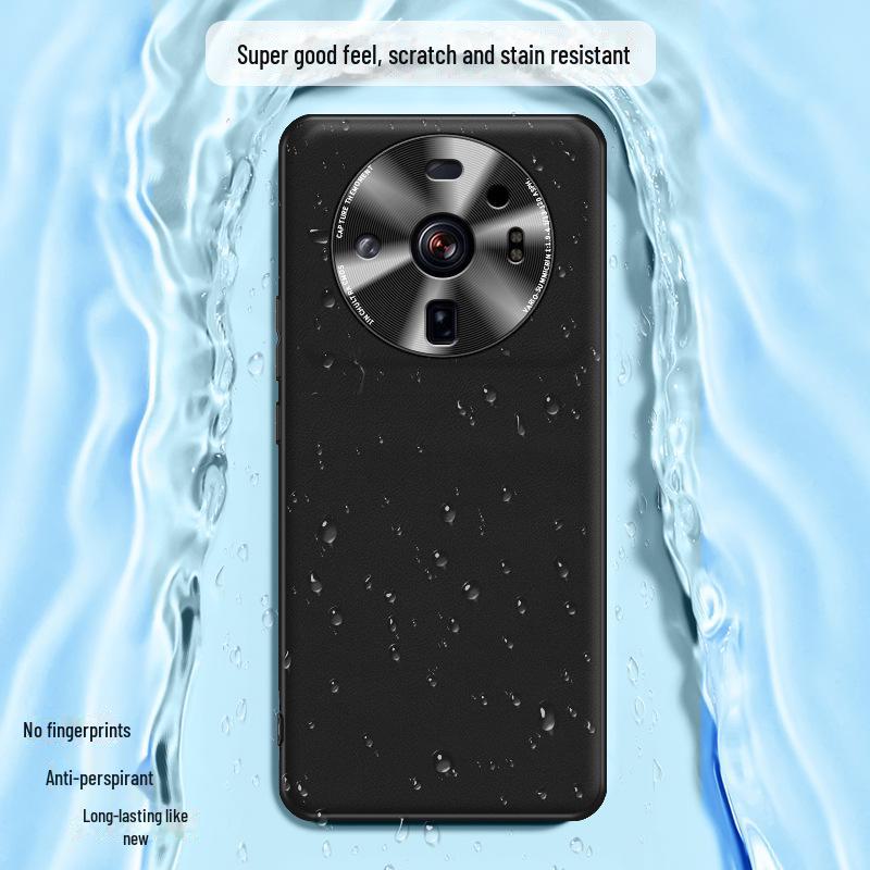 Xiaomi 12S Ultra Liquid Leather Anti-Fall Phone Case - One Piece Available