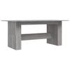 VidaXL Dining Table, Counter Table, Bistro Table, Dining Furniture Kitchen Home Interior, Modern, Sonoma Grey 838193