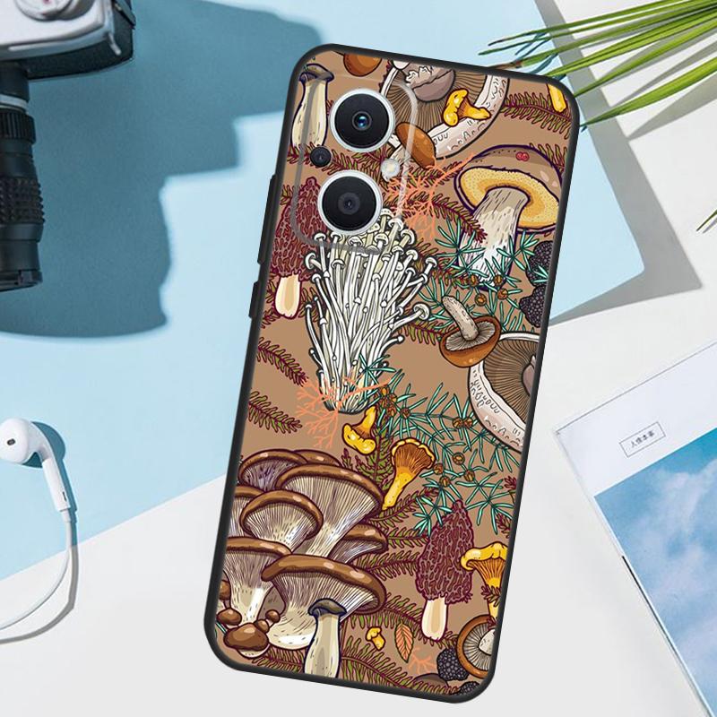

mushroom forest Cover For OPPO Reno 12 F 13F 14F 11F 10 11 13 14 Pro 7 8 Lite OPPO Find X9 X5 X6 X8 Pro Case OPPO Reno14 Pro